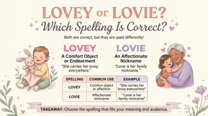 lovey or lovie